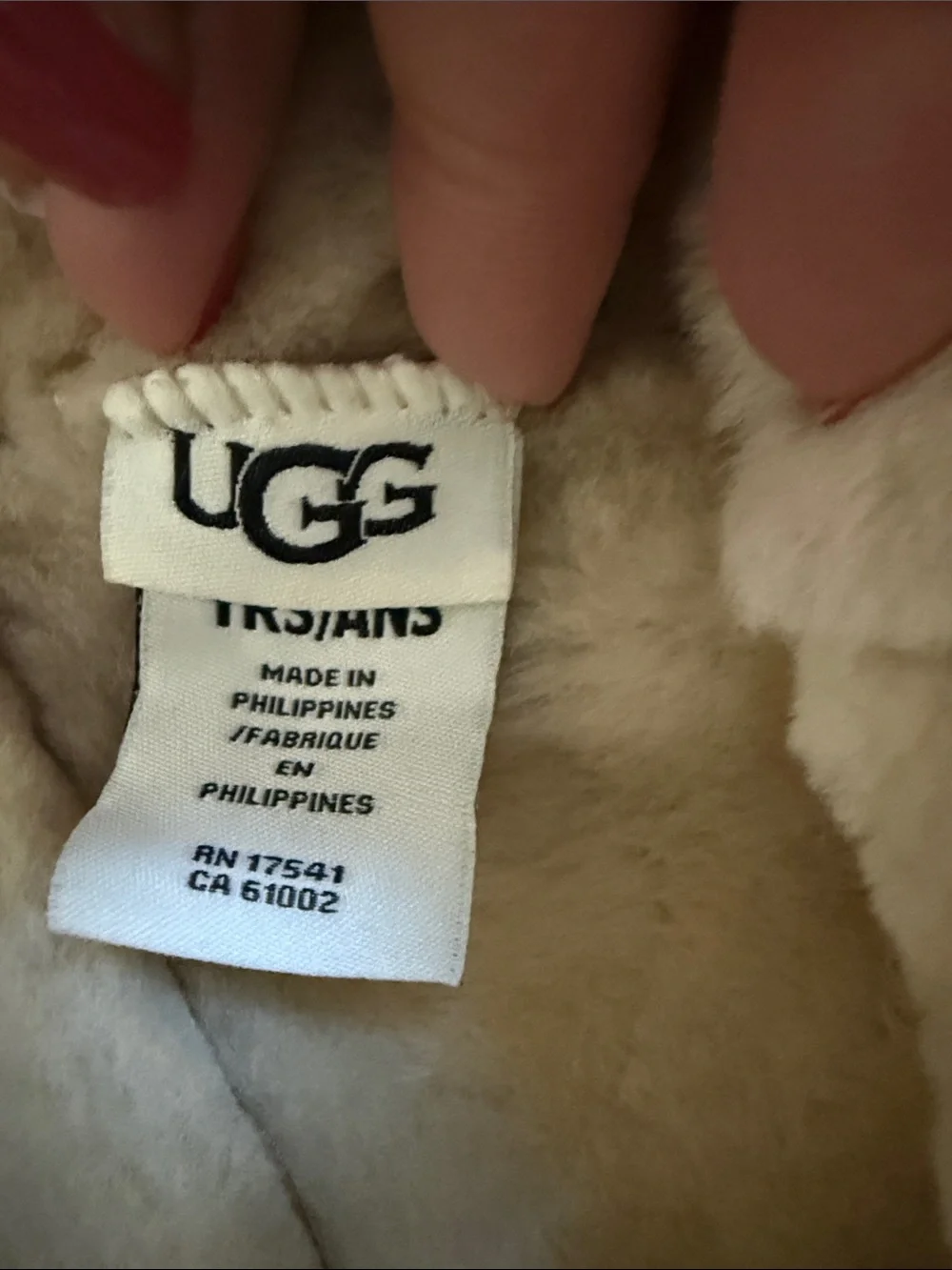 UGG Kids Genuine Shearling Sheepskin Trapper Hat Chestnut 2-4Y